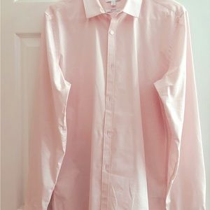 Light pink Calvin Klein Dress shirt. Button down.